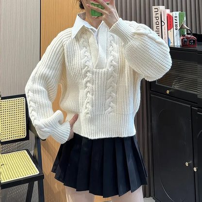 two pieces sweater