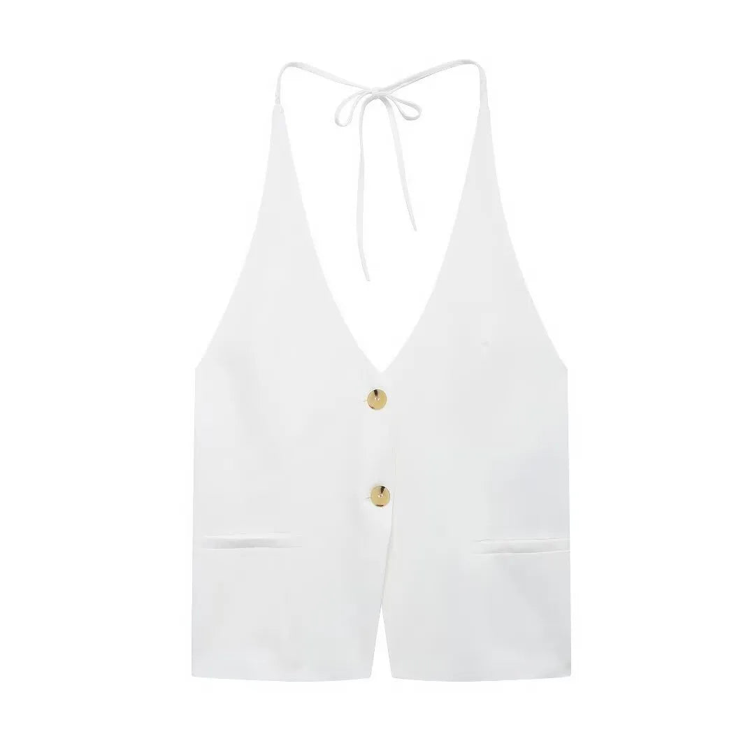 Backless vest