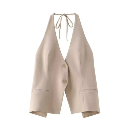 Backless vest